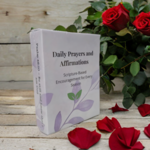Digital Daily Prayer and Affirmation Card Deck