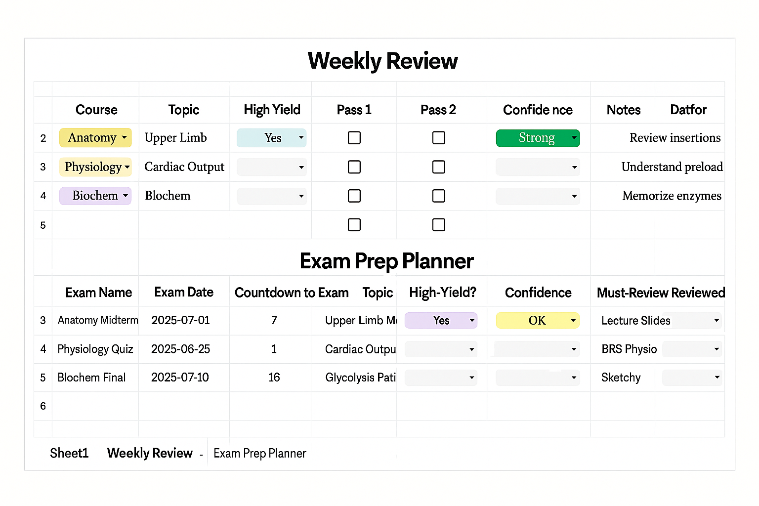 Notion Study System Freebie | Rooted & Radiant